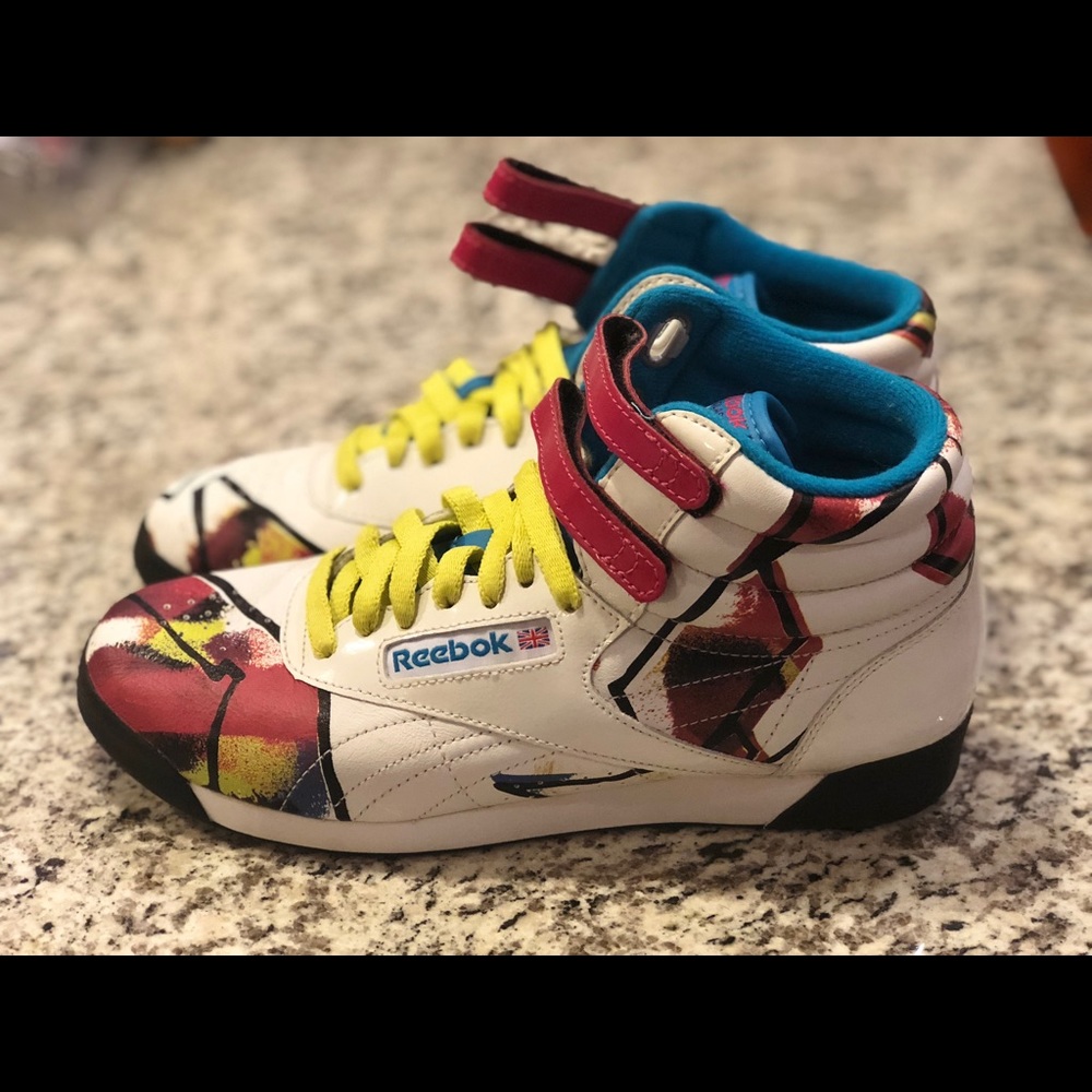 Vintage multi-colored Reebok